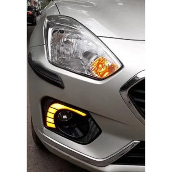 Buy Maruti Suzuki Dzire 2017 LED Front DRL Fog Light Accessories